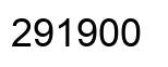 Number 291900 black image