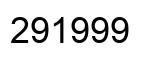 Número 291999 imagen negro