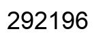 Number 292196 black image