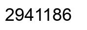 Número 2941186 imagen negro