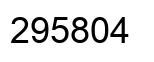 Número 295804 imagen negro