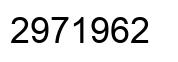 Número 2971962 imagen negro