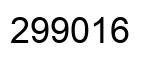 Número 299016 imagen negro