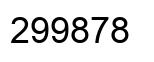 Número 299878 imagen negro