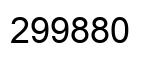 Número 299880 imagen negro