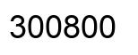Número 300800 imagen negro