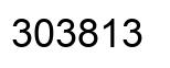 Número 303813 imagen negro