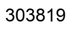 Número 303819 imagen negro