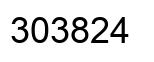 Número 303824 imagen negro