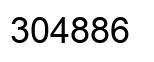 Número 304886 imagen negro