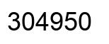 Número 304950 imagen negro