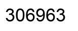 Número 306963 imagen negro