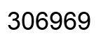 Número 306969 imagen negro
