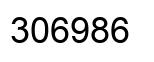 Número 306986 imagen negro