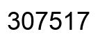 Número 307517 imagen negro