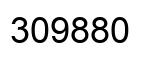 Number 309880 black image