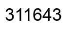 Número 311643 imagen negro
