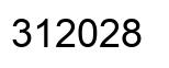 Número 312028 imagen negro