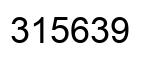 Número 315639 imagen negro