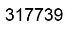 Número 317739 imagen negro