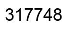 Number 317748 black image