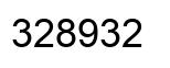 Número 328932 imagen negro