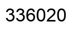 Número 336020 imagen negro