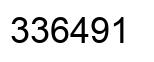 Número 336491 imagen negro