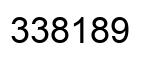Número 338189 imagen negro