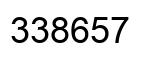 Número 338657 imagen negro