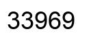 Number 33969 black image