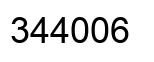 Número 344006 imagen negro
