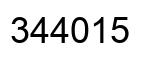 Número 344015 imagen negro