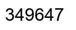 Número 349647 imagen negro