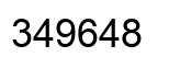 Número 349648 imagen negro