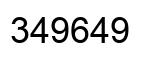 Número 349649 imagen negro