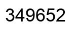 Número 349652 imagen negro