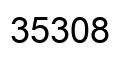 Número 35308 imagen negro