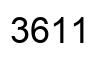 Número 3611 imagen negro