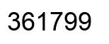 Número 361799 imagen negro