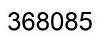 Número 368085 imagen negro