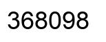 Número 368098 imagen negro
