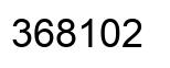 Número 368102 imagen negro