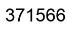 Número 371566 imagen negro