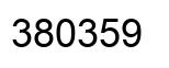 Número 380359 imagen negro