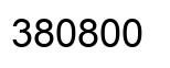 Número 380800 imagen negro