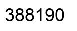 Número 388190 imagen negro