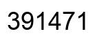 Número 391471 imagen negro