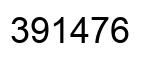 Número 391476 imagen negro