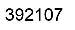 Número 392107 imagen negro